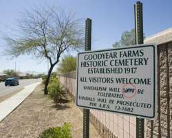 The graveyard faced heavy vandalism with racial and insulting marks on graves in 2017 The graveyard faced heavy vandalism with racial and insulting marks on graves in 2017.